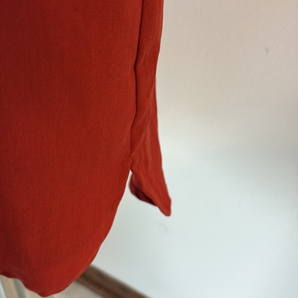 Line & Dot color block muni dress embellished beaded accent statement sleeves M - Picture 10 of 17